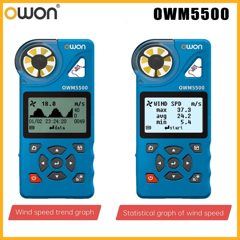 Owon 7-in-1  ǳӰ, 8000  ޸, 7   ġ,  , OWM5500